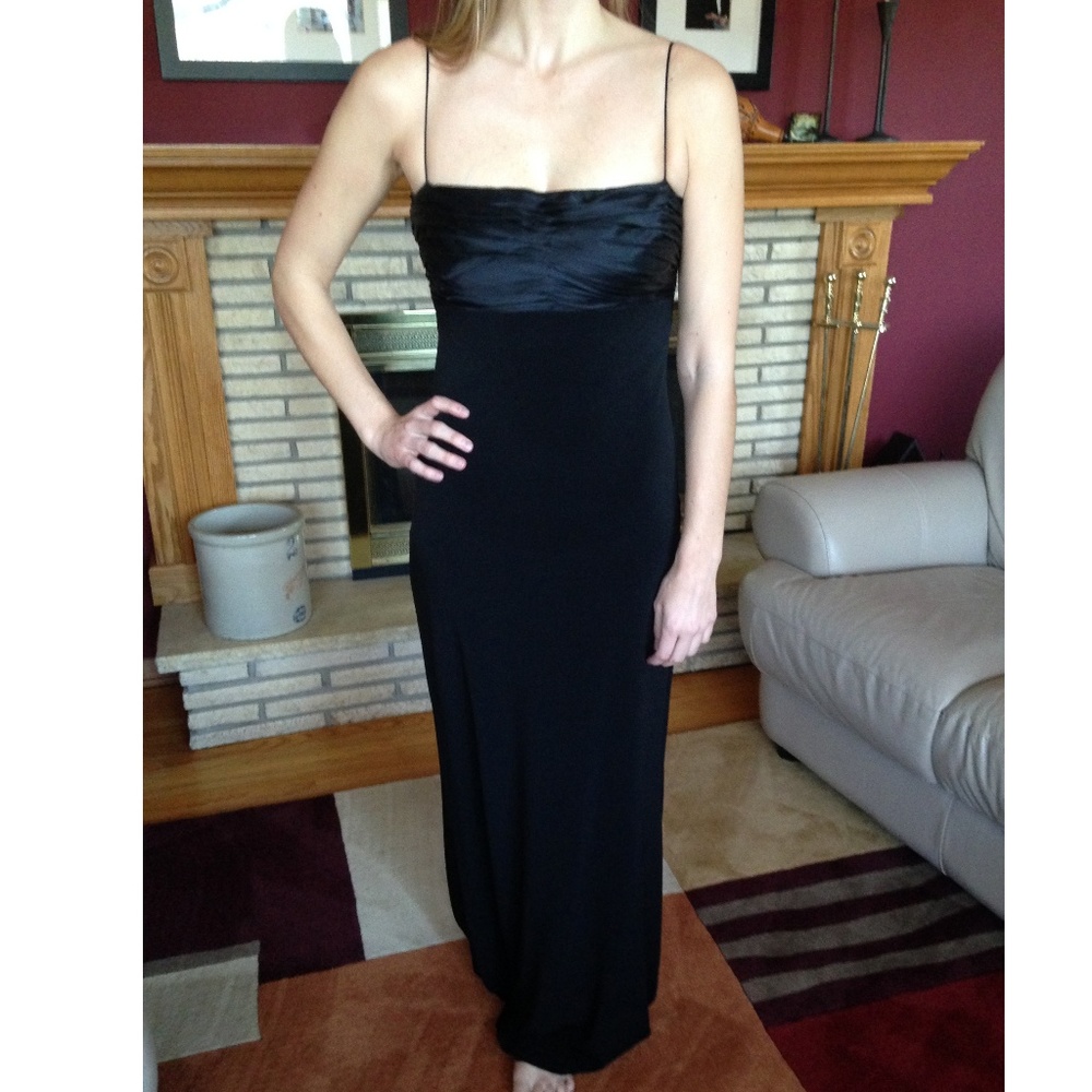 Mary.L Couture Black Cocktail Dress